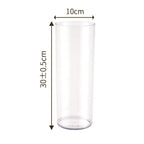 Nordic Acrylic Flower Vase – Modern Transparent Home Décor Decorative Flower Vase Richie's 12-30cm