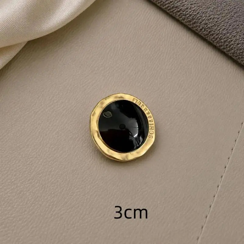 Eye-Shaped Shank Button – Creative Alloy Sweater Accessory Shank Button Richie's A10