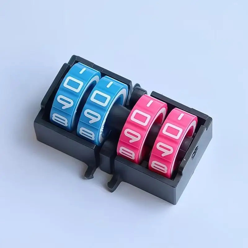 4-Digit Digital Wheel Score Tracker for Board Games & Groups Game Score Tracker Richie's