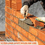 Heavy Duty Masonry Line Kit – 541FT Nylon Reel & Bubble Levels Masonry Line Kit Richie's