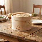 Bamboo Dumpling Steamer Basket 8.27" – Dim Sum & Bun Steamer Bamboo Steamer Basket Richie's