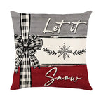 Reversible Christmas Pillow Covers – Santa & Reindeer Zip Christmas Pillow Cover Richie's C 1pc