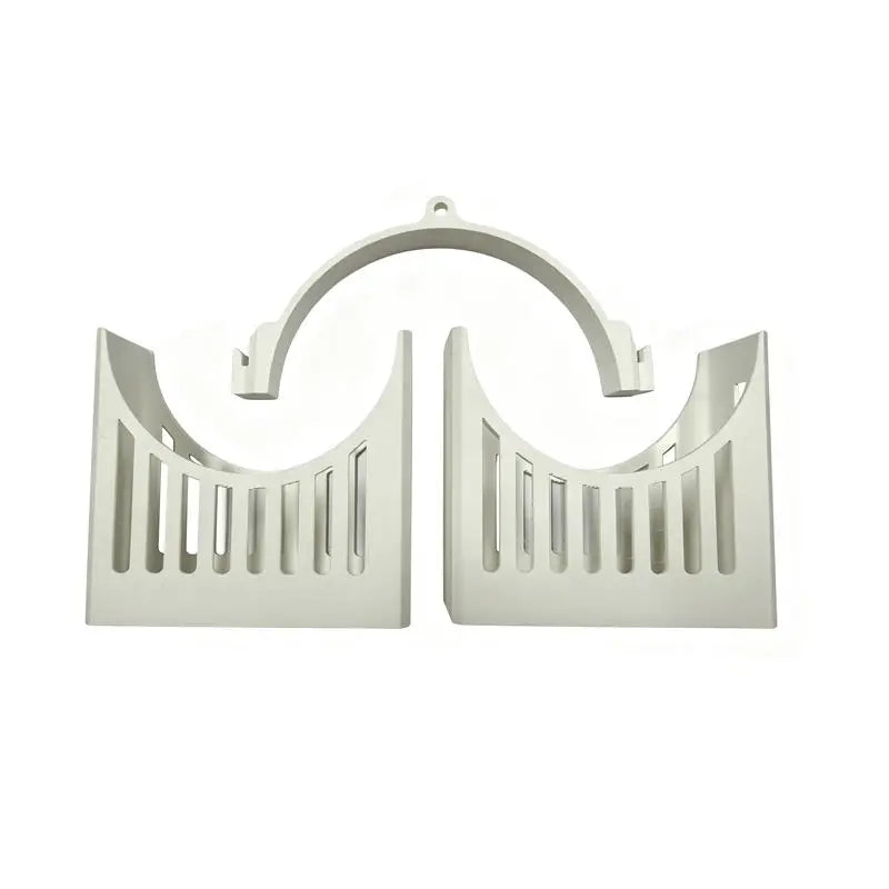 Fan Ice Pack Holder – Cold Air Ice Bottle Bracket for Floor Fans Fan Cooling Accessory Richie's White