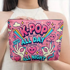 K-Pop Aesthetic Foldable Makeup & Travel Toiletry Bag Cosmetic Travel Bag Richie's MULTI 1 Pc