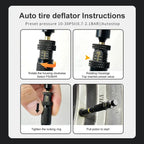 Adjustable Auto Stop Tire Deflator – Precision Pressure Tool Tire Deflator Tool Richie's