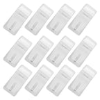 20-Set Clear Acrylic Lock Hasp Transparent Hinge Latch Buckle Acrylic Lock Hasp Richie's