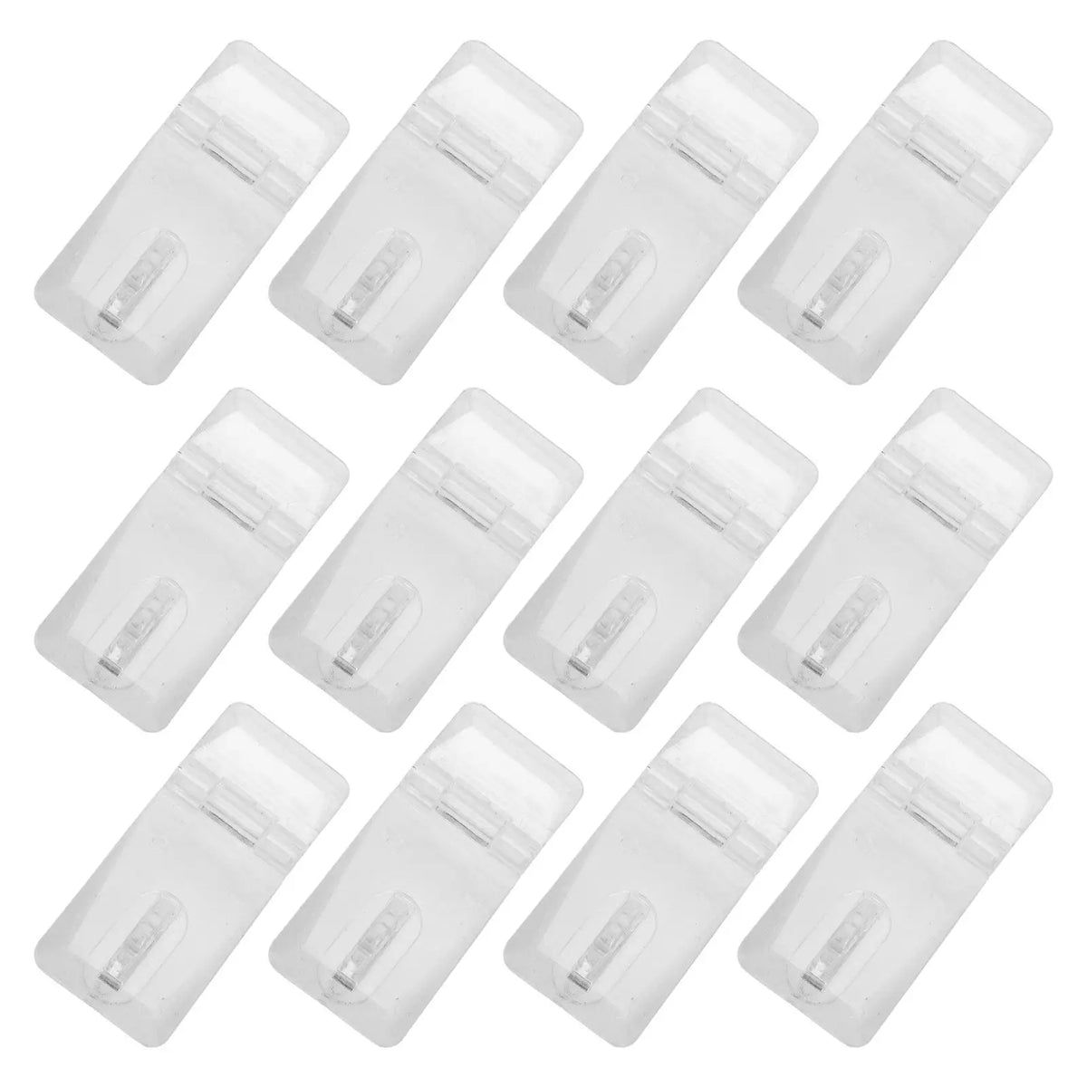 20-Set Clear Acrylic Lock Hasp Transparent Hinge Latch Buckle Acrylic Lock Hasp Richie's