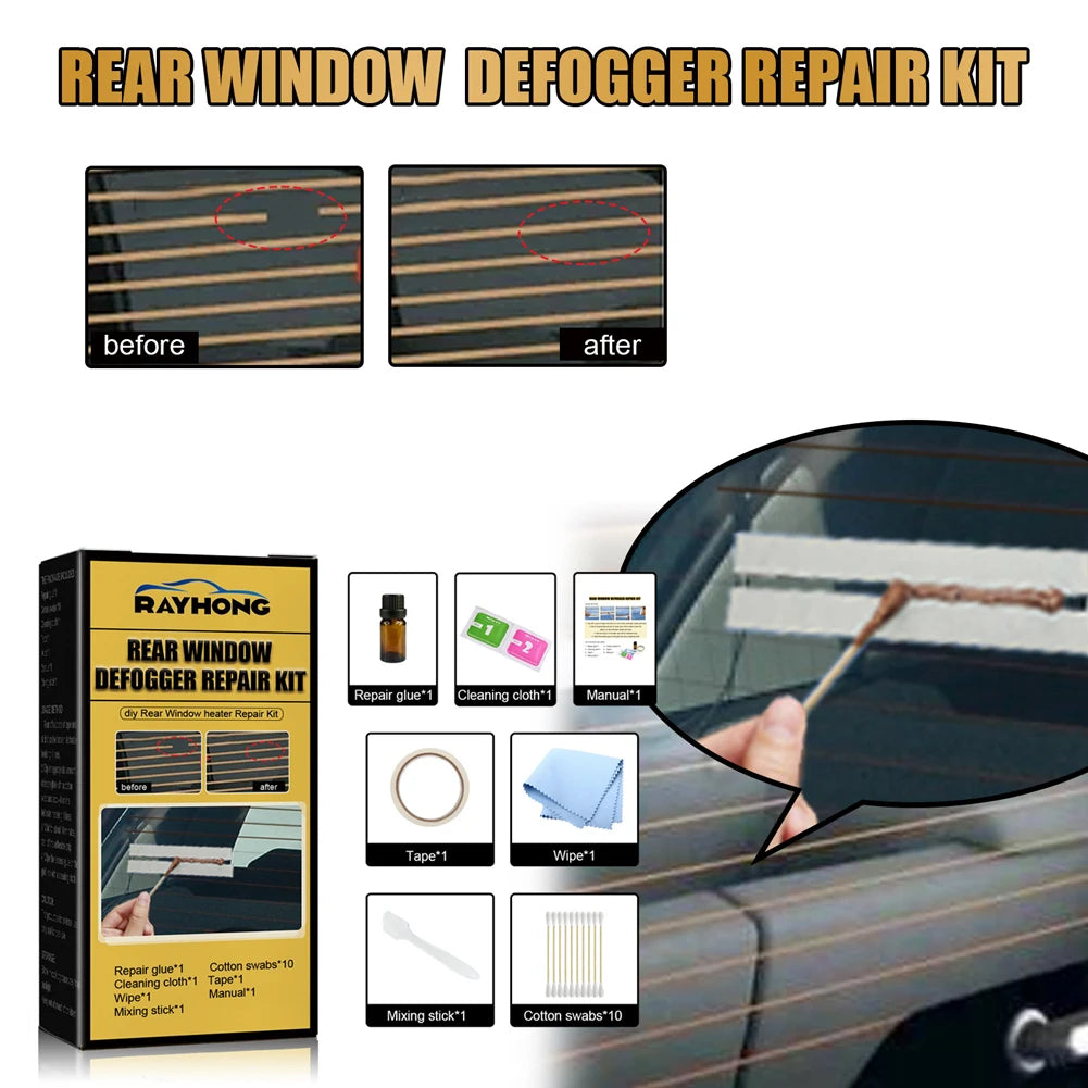 Car Rear Window Defogger Repair Kit – DIY Defroster Grid Fix Defroster Repair Kit Richie's