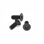 25Pcs 6#-32 UNC Torx Countersunk Cap Screws Black Grade 10.9 Machine Screws Richie's