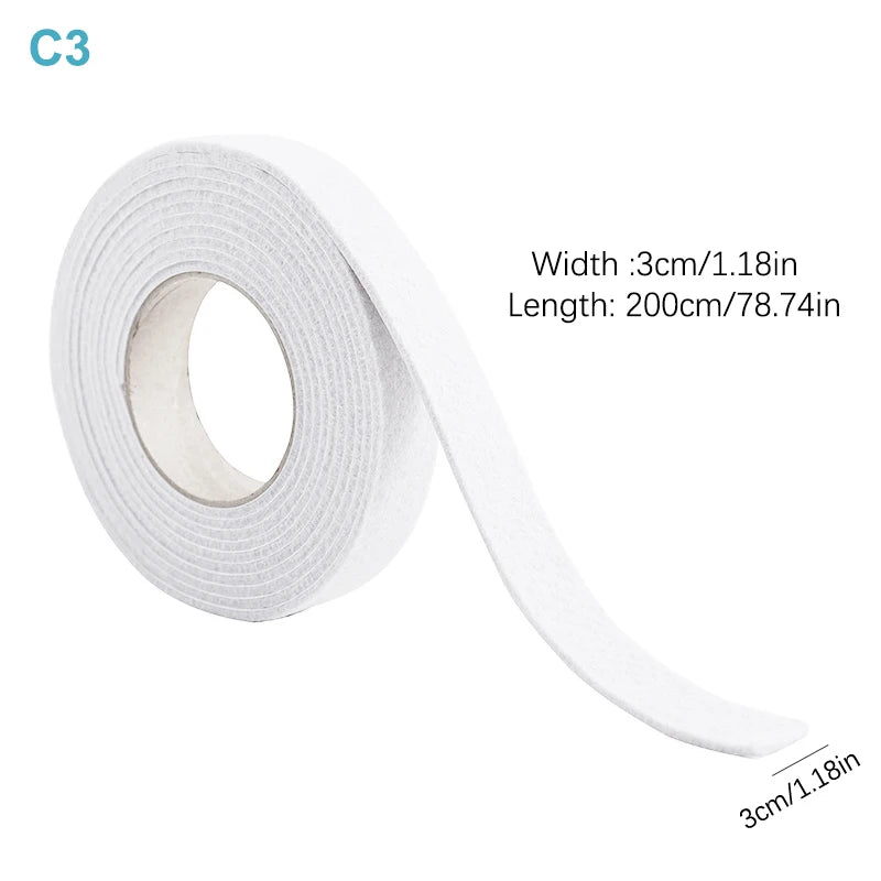 Self-Adhesive Felt Sealing Strip – Door & Window Moisture Guard Weather Sealing Strip Richie's C3