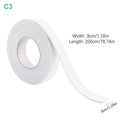 Self-Adhesive Felt Sealing Strip – Door & Window Moisture Guard Weather Sealing Strip Richie's C3