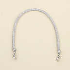 Rhinestone Handbag Chain Strap Loop Knot DIY Bag Accessory Handbag Chain Strap Richie's 05