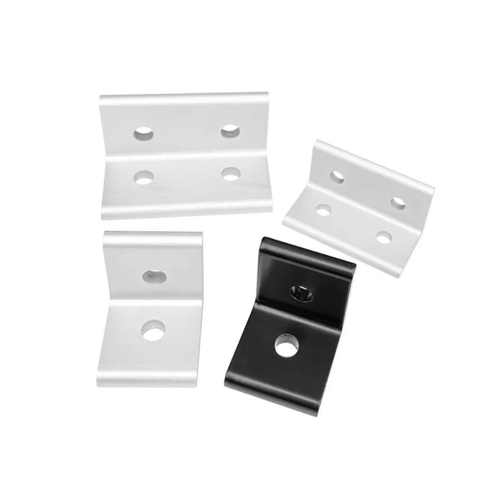 90° Aluminum Angle Bracket Flat Right Angle Frame Joint Connector Aluminum Angle Bracket Richie's