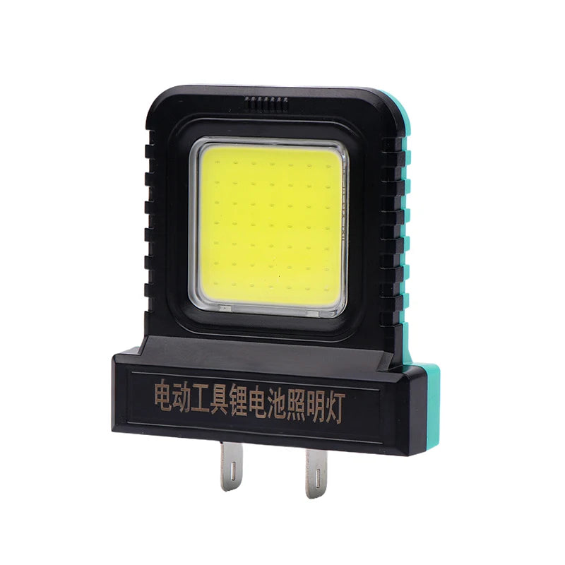 14W LED Work Light for 20V–21V Li-Ion Power Tool Battery LED Work Light Richie's Green