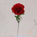 10Pcs Silk Artificial Carnations Fake Flowers with Bendable Stems Artificial Flowers Richie's Red 10pcs
