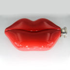 Red Lip Hip Flask – Stainless Steel Portable Whiskey Flagon Hip Flask Richie's