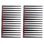 3D Black Car Eyelash Stickers – Headlight Decals, Rubber & PVC Car Decal Sticker Richie's