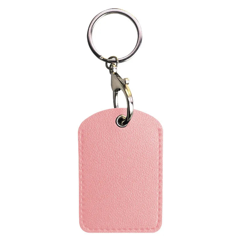 PU Leather Mini Card Holder Keychain – ID & Access Card Case Card Holder Keychain Richie's 17