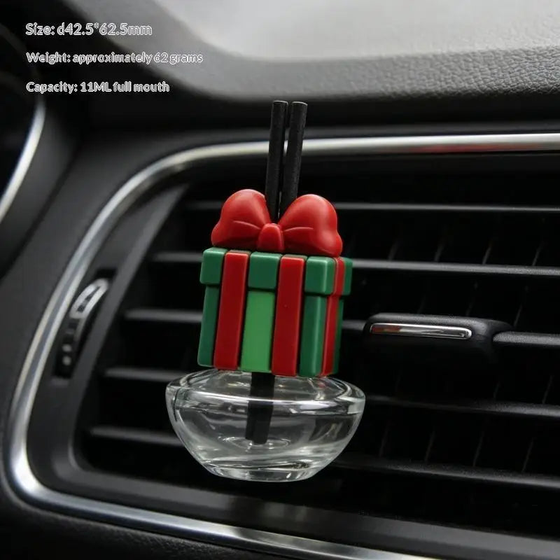 3D Christmas Car Air Freshener Refillable Diffuser Bottle Car Air Freshener Richie's A3