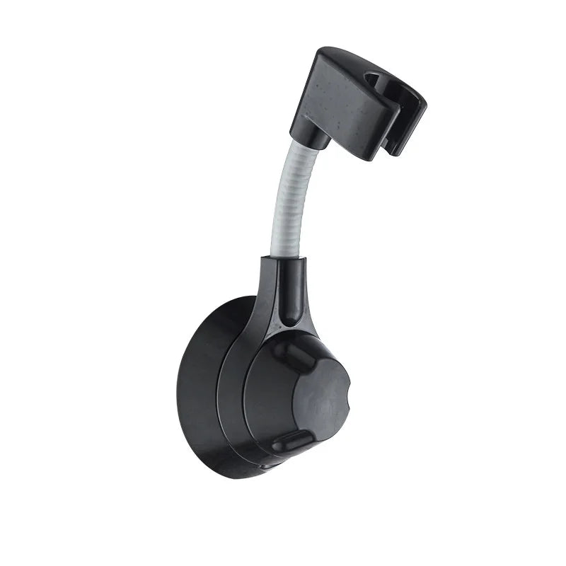 Suction Cup Shower Head Holder – 360° Adjustable, No Drill Shower Head Holder Richie's black