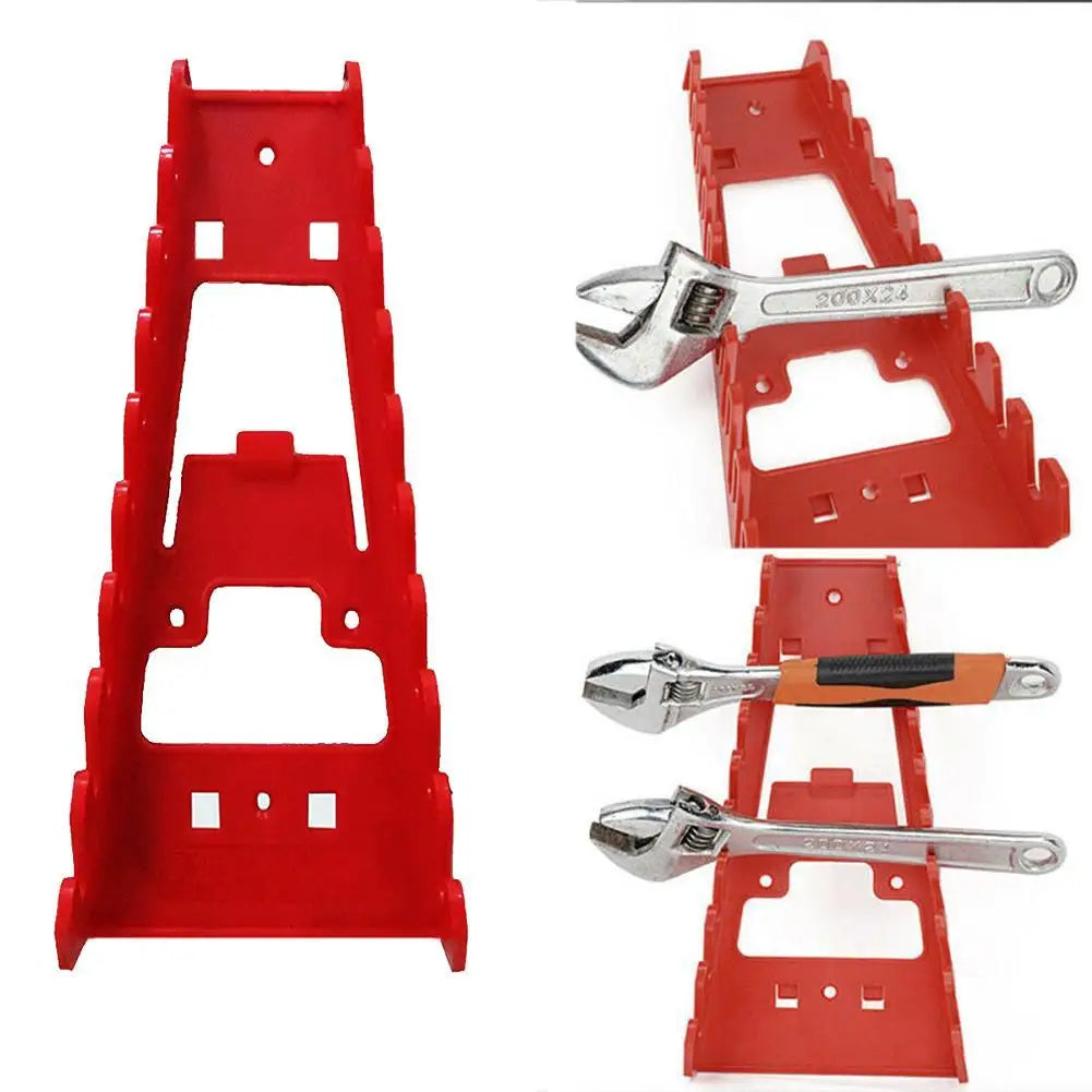 Multi-Slot Wrench Organizer Tray – SAE & Metric Tool Rack Wrench Organizer Tray Richie's