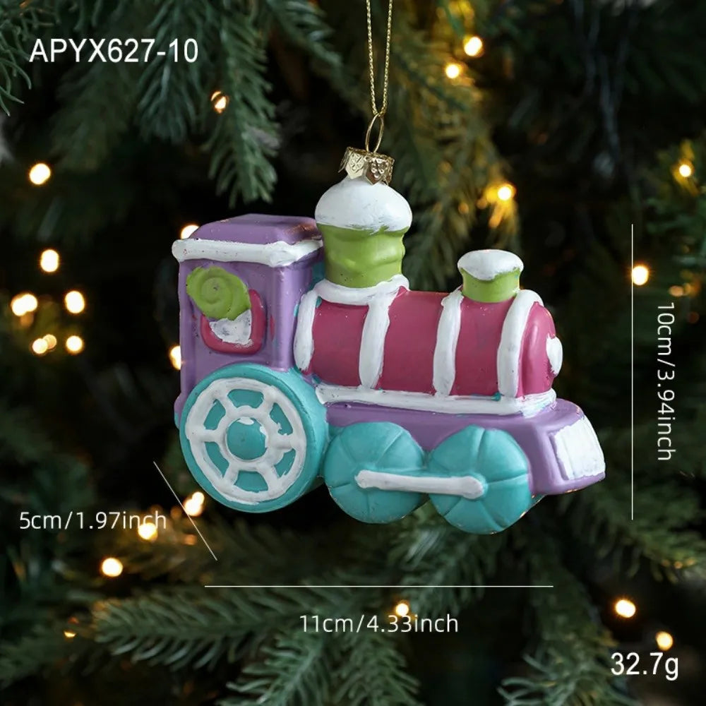 Macaron Christmas Tree Ornaments – Cute DIY Plastic Pendants Christmas Ornaments Richie's 9