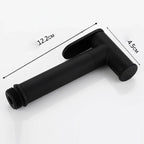 Black Brass Bidet Sprayer – Wall Mounted Toilet Hand Spray Bidet Hand Sprayer Richie's