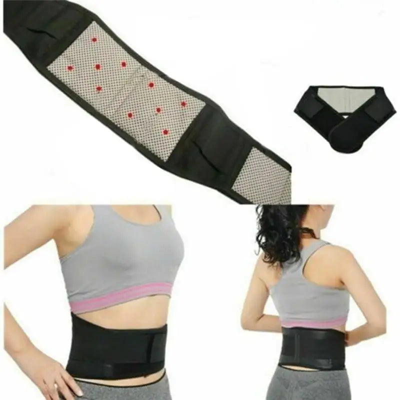 Adjustable Magnetic Self-Heating Lumbar Waist Support Belt Lumbar Support Belt Richie's