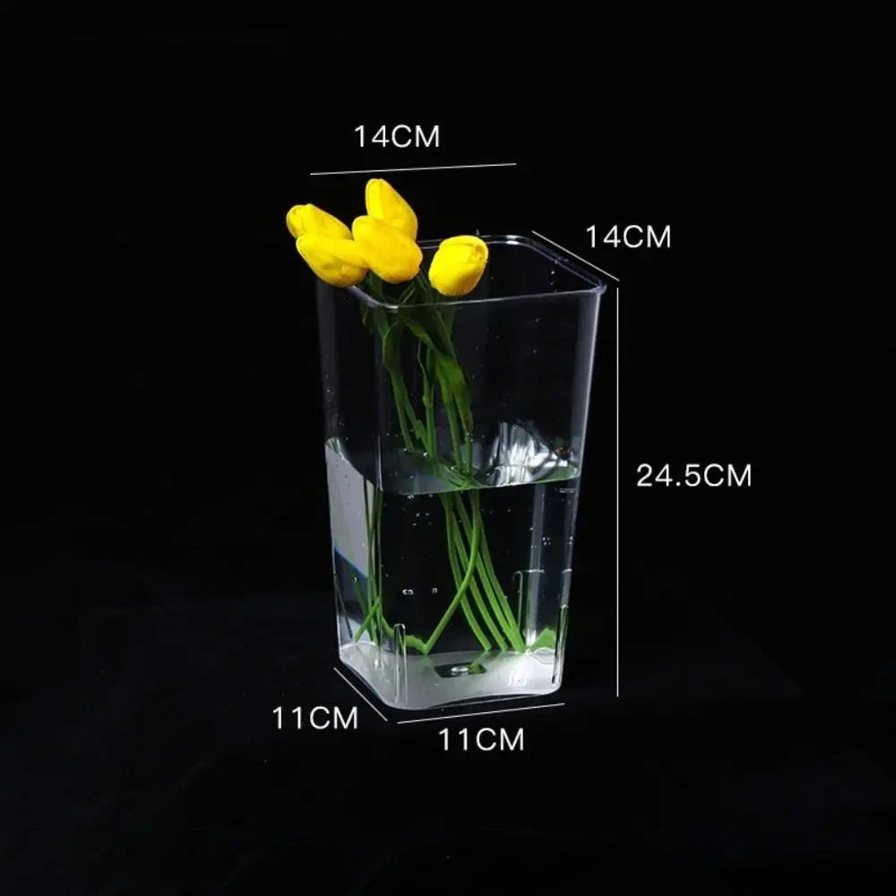 Nordic Acrylic Flower Vase – Modern Transparent Home Décor Decorative Flower Vase Richie's