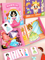 Kids Magnetic Puzzle Book – Crazy Face Dress-Up Learning Game Magnetic Puzzle Game Richie's