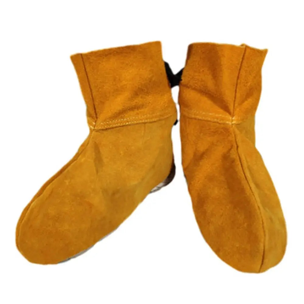 Cow Leather Welding Boot Covers – Flame Resistant Foot Sleeves Welding Boot Covers Richie's S 20cm