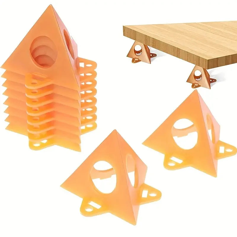 10 Pcs Pyramid Paint Stands – Mini Cone Canvas Risers Painting Stands Richie's