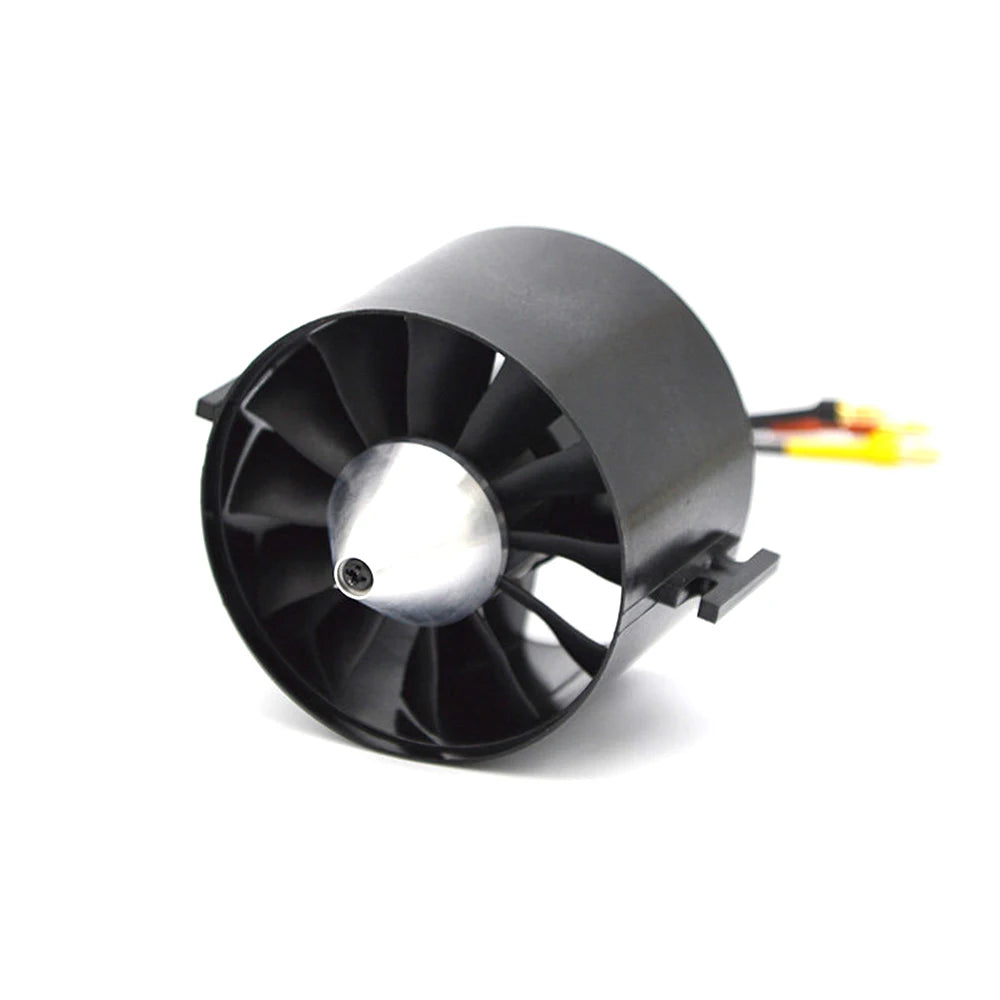 HOOKLL 70mm 12-Blade EDF Ducted Fan for F16 RC Airplane RC Airplane EDF Fan Richie's with Motor No plug