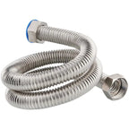 DN25 1" 304 Stainless Steel Bellows High-Pressure Flexible Hose Flexible Plumbing Hose Richie's 4M