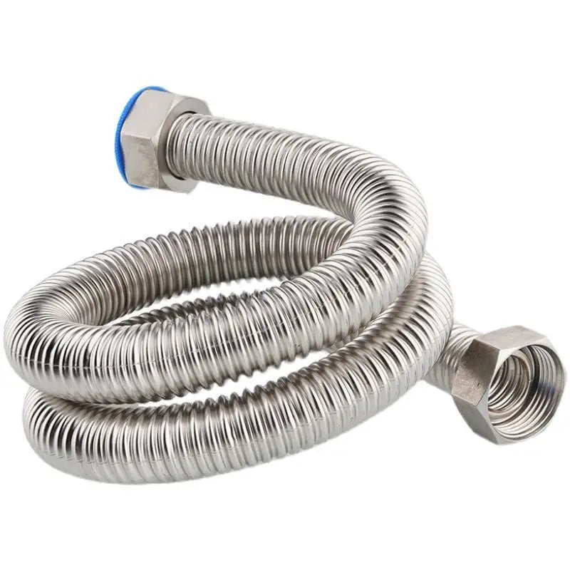 DN25 1" 304 Stainless Steel Bellows High-Pressure Flexible Hose Flexible Plumbing Hose Richie's 4M