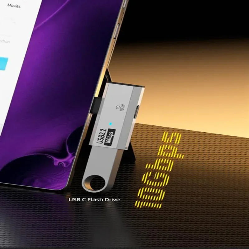 L-Shape USB-C Right Angle Adapter 100W PD Fast Charge 10Gbps USB-C Adapter Richie's