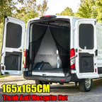 Magnetic Van Door Flyscreen – Universal Insect Screen Mesh Net Van Flyscreen Mesh Richie's Default Title