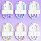 60W PD USB-C to USB-C Nylon Braided Cable – 6 Colors | FUCHU USB-C Charging Cable Richie's