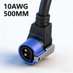 Iron Tower M28 Male Elbow EV Charging Waterproof Connector EV Charging Connector Richie's SIDE 10AWG 1PCS