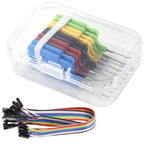 10PCS SDK08 IC Test Hook Clips Set with Jumper Wires 40V IC Test Clip Set Richie's 10PCS Set