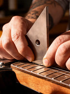 Guitar Fret Leveling Tool – Stainless Steel Diamond Luthier File Luthier Fret Tool Richie's