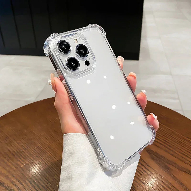 FUCHU Air-Bag Clear Case iPhone 17 Pro Max &amp; 18 – TPU Phone Case Richie's