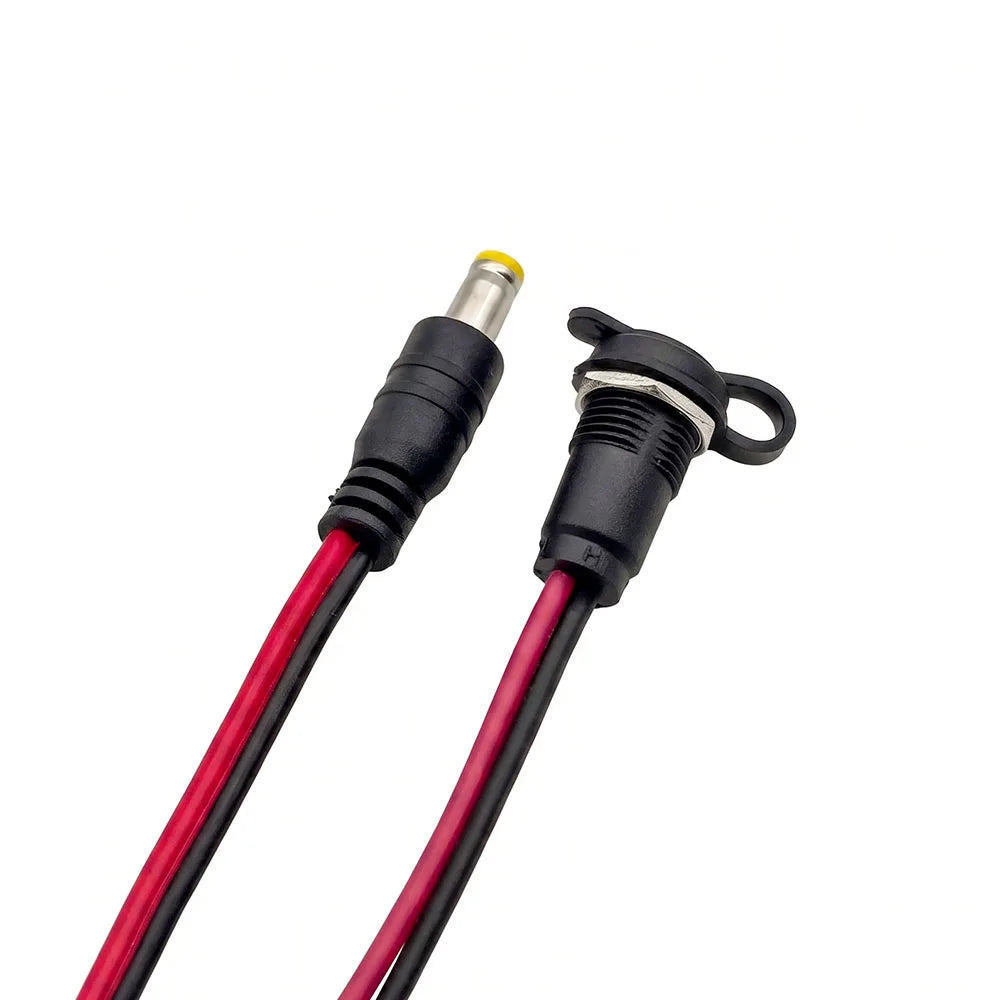 5.5x2.1mm DC Barrel Connector Kit – Male Plug & Female Jack DC Barrel Connector Kit Richie's