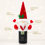 Christmas Wine Bottle Covers – Festive Sleeve Set of 2 Holiday Bottle Covers Richie's