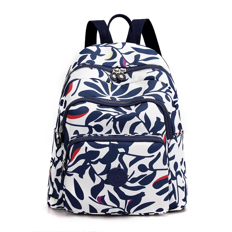 Women's Waterproof Nylon Backpack – Casual Travel School Bag Women's Backpack Richie's style 2 A