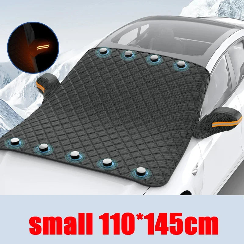 Magnetic Car Windshield Cover – Snow, Frost & Sun Shade Car Windshield Cover Richie's T467-SMALL