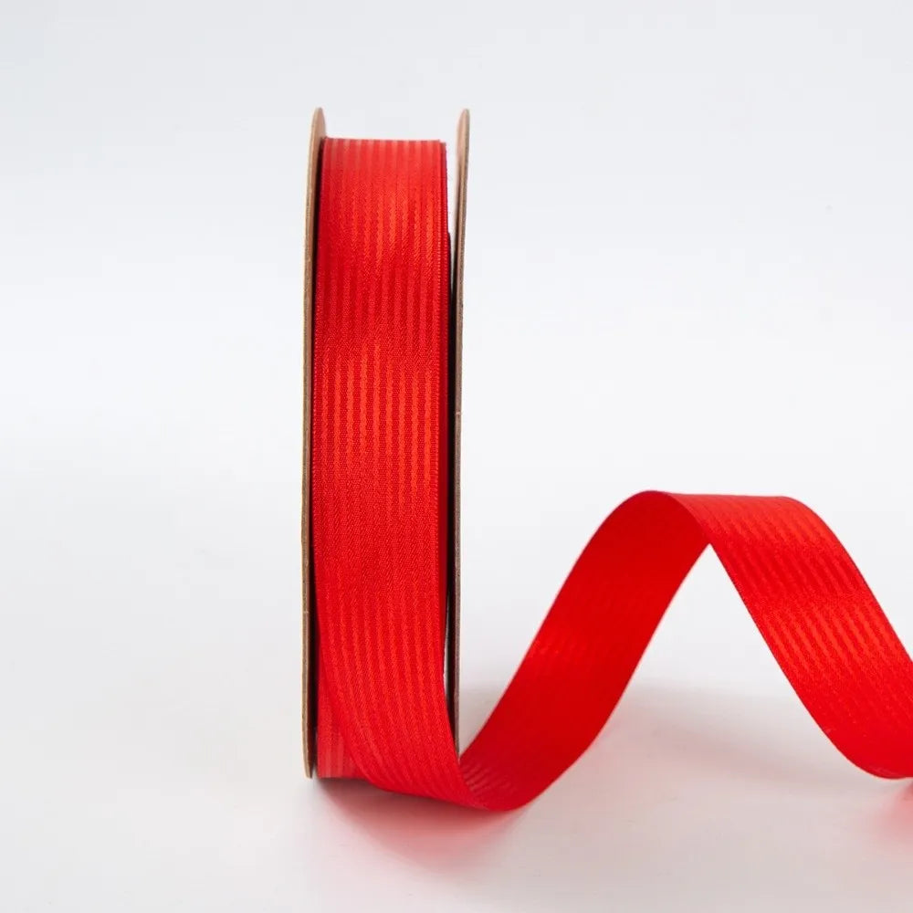 2.5cm Double-Sided Satin Ribbon – DIY Bows & Gift Wrapping Satin Craft Ribbon Richie's Red L