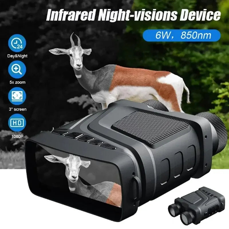 R12 Digital Night Vision Binocular 5X Zoom 300M Infrared Night Vision Binocular Richie's