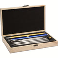 Carbide Tip Wood Lathe Turning Tool Kit with Inserts & Case Lathe Turning Tool Kit Richie's 6 In 1 Wooden box
