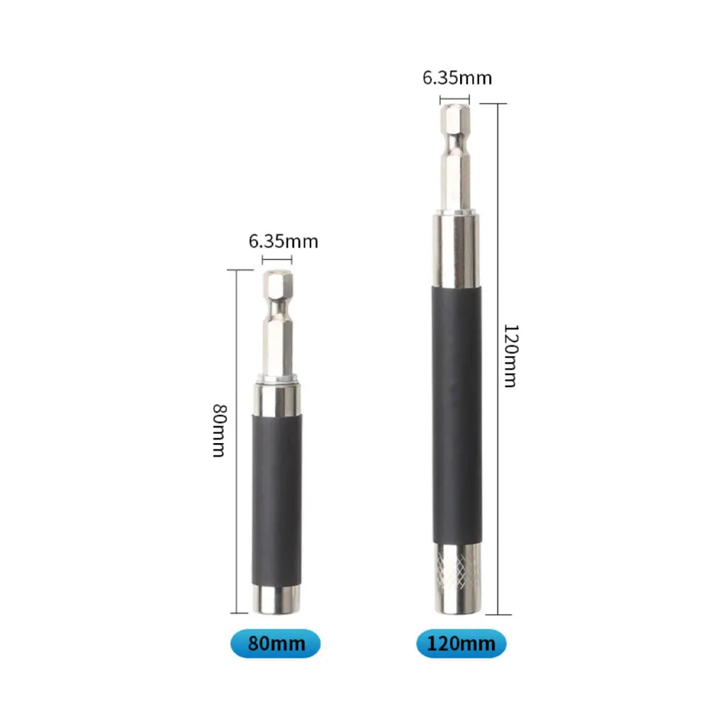 2Pcs Magnetic Quick Release Screwdriver Bit Holder 6.35mm Hex Bit Holder Set Richie's 2pcs